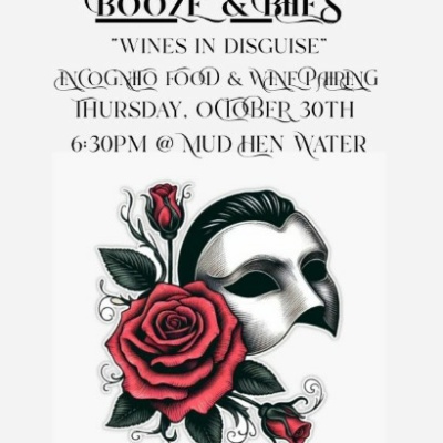 Booze & Bites | October 30th 6:30 pm